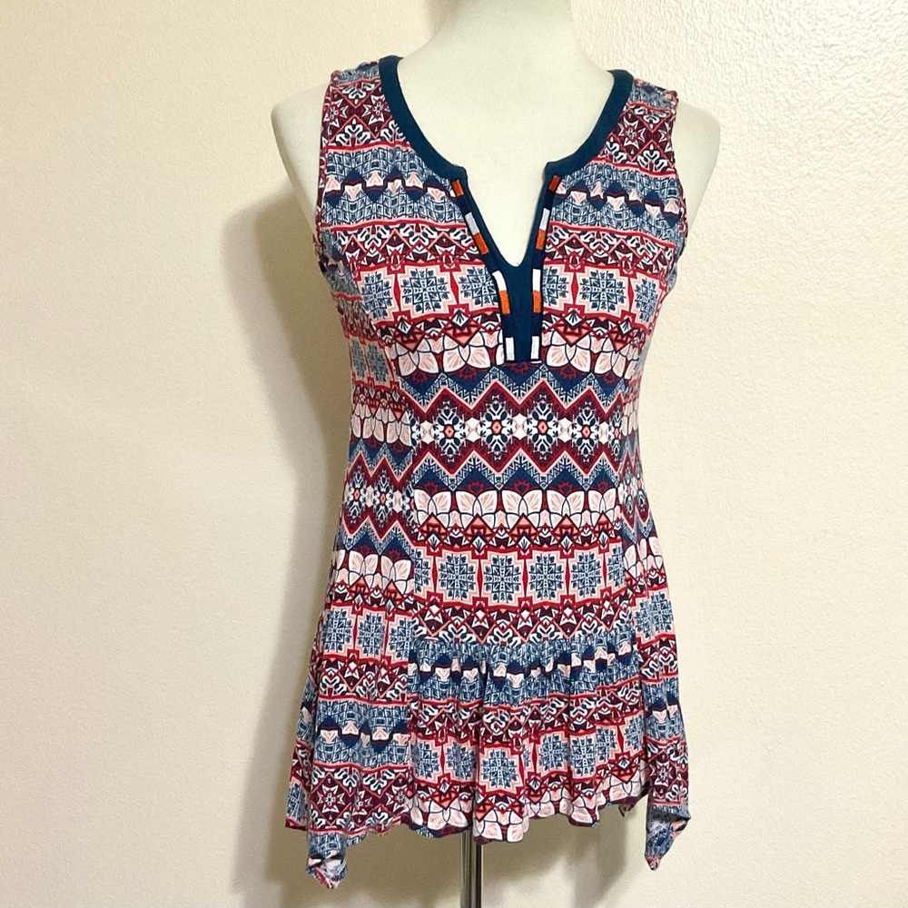 RXB Handkerchief Top Multi S